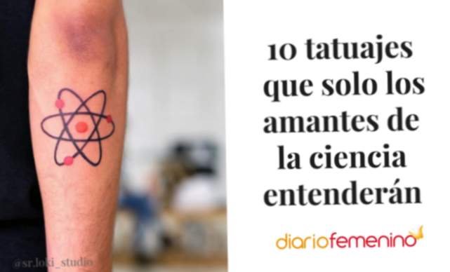 Schöne Tattoos, die nur Wissenschaftsliebhaber verstehen werden
