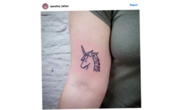 tatuaggi di unicorno