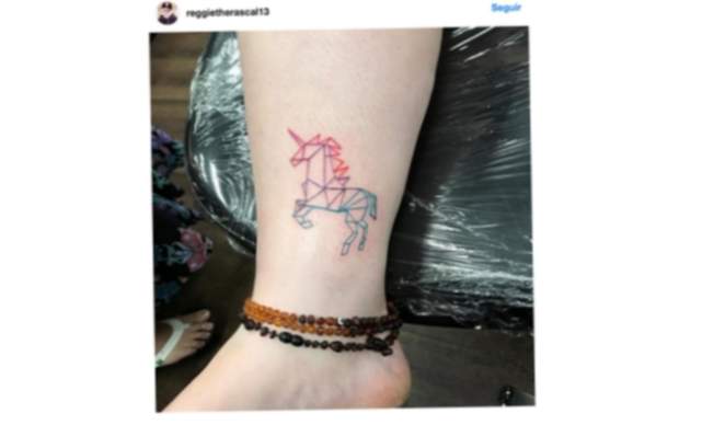 tatuaggi di unicorno