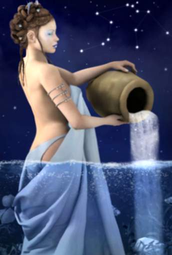 Die verliebte Wassermannfrau