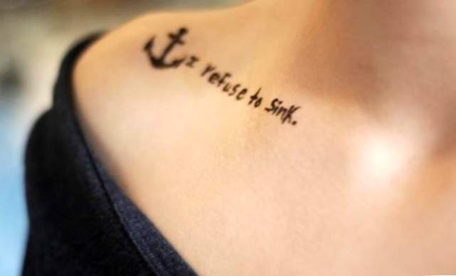 Frase ideale per tatuare sul petto