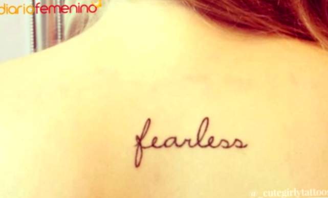 Un cuvânt pentru a obține un tatuaj