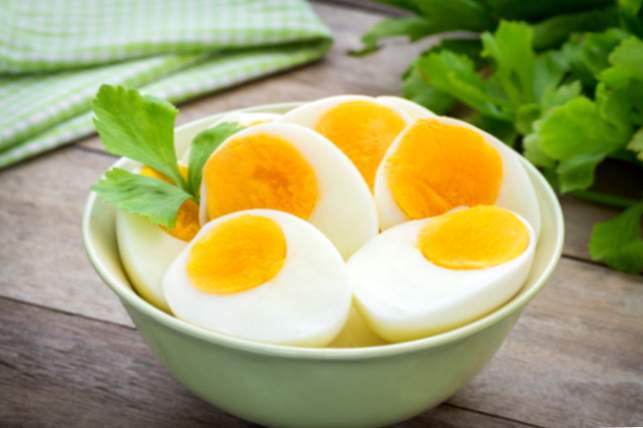 Dieta con uova cotte