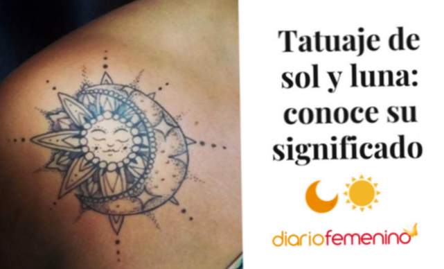 Un tatuaggio di sole e luna: conoscerne il significato