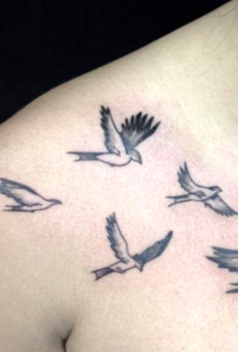 Che cosa è tatuaggi di uccelli