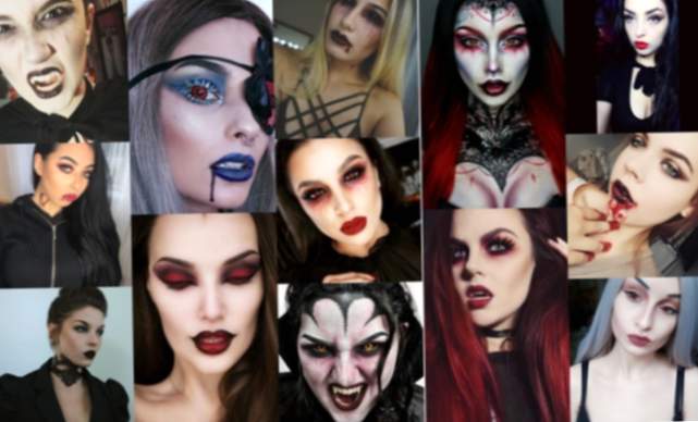 Halloween: wie man Dracula Frau bildet