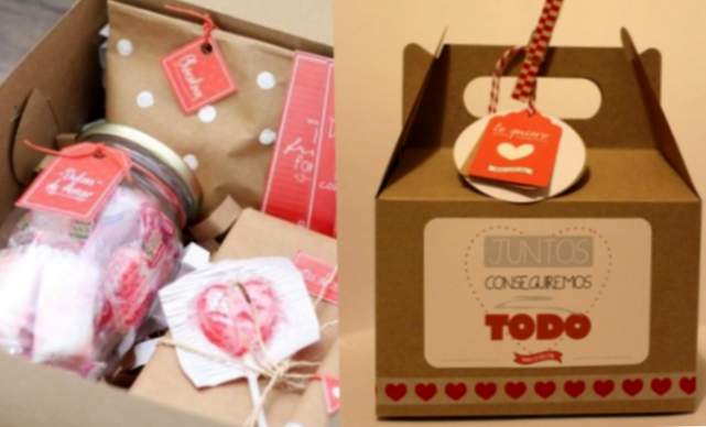 Schenken Sie eine Überraschungsbox zum Valentinstag