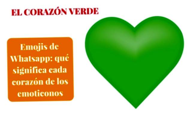 WhatsApp Emojis: grünes Herz