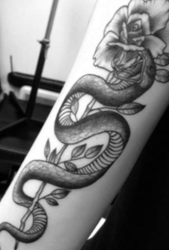 Bedeutung von Schlange Tattoo