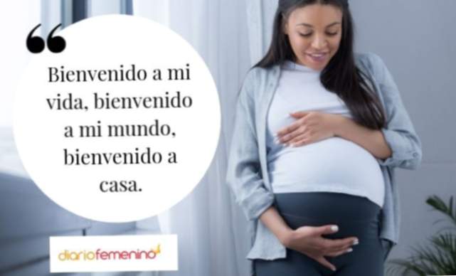 Liebesbrief von einer schwangeren Frau an ihr Baby im Mutterleib