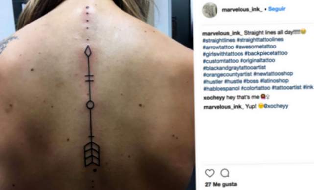 Idee per tatuaggi sulla colonna vertebrale