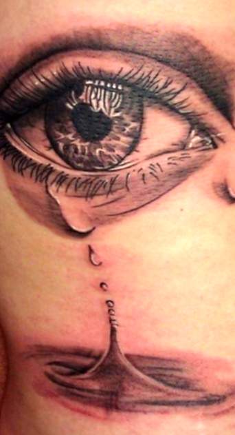 Il significato di tatuare una lacrima