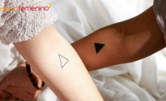 Mit wem würdest du dieses Dreieck-Tattoo machen?